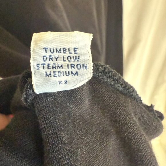 Vintage Polo by Ralph Lauren Black Long Sleeve Turtleneck Shirt Embroidered Logo - Picture 8 of 8